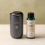Aabi Car Diffuser in titanium with Passage aroma oil 170ml